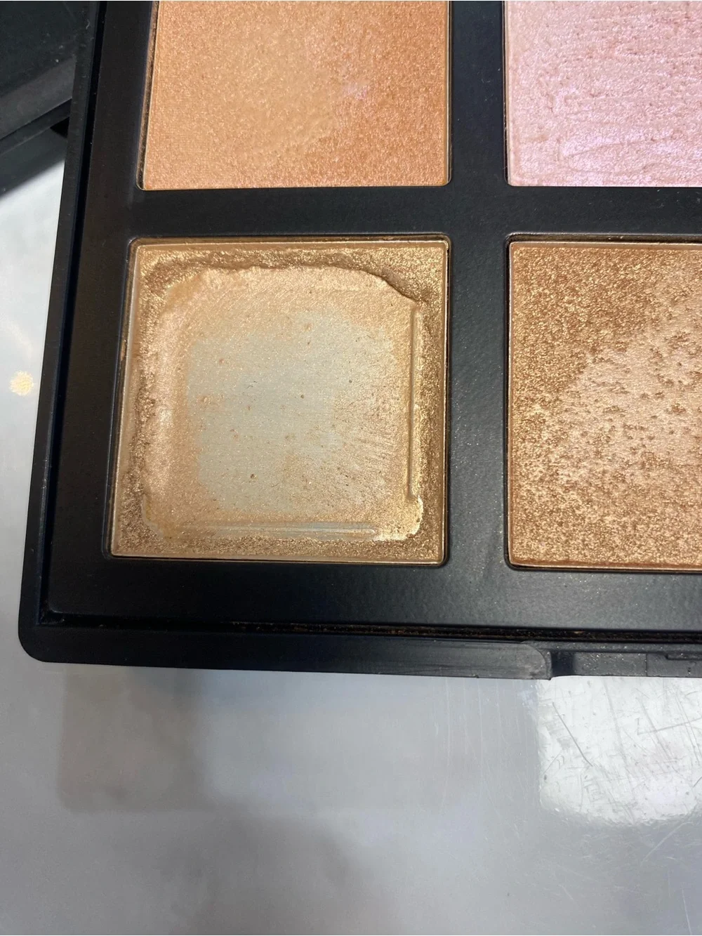 Morphe Glow Palette — Pink, Gold & Champagne Highlighters